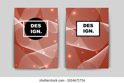 Light Orange vector pattern for posters. Modern abstract design concept with colorful gradient. New design for a poster, banner of your website.