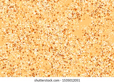Light Orange vector pattern with random forms. Modern abstract illustration with colorful random forms. Modern design for your business card.