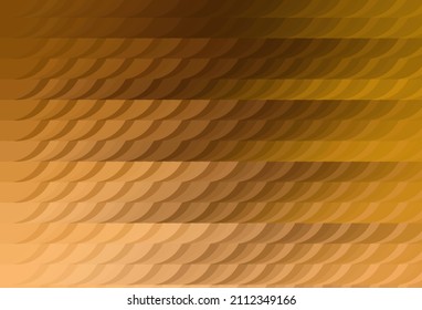 Light Orange vector pattern with random forms. Decorative design in abstract style with random forms. Simple design for your web site.