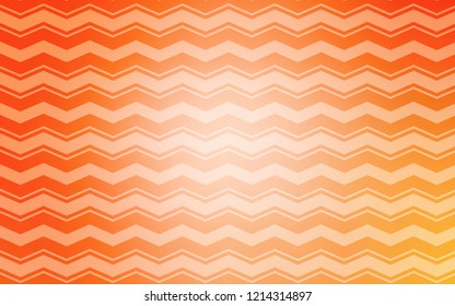 Light Orange vector pattern with sharp lines. Modern geometrical abstract illustration with Lines. Smart design for your business advert.