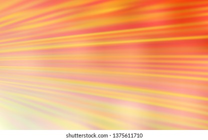 Light Orange vector pattern with sharp lines. Blurred decorative design in simple style with lines. Pattern for ad, booklets, leaflets.