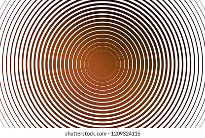 Light Orange vector pattern with spheres. Beautiful colored illustration with blurred circles in nature style. Design for business adverts.
