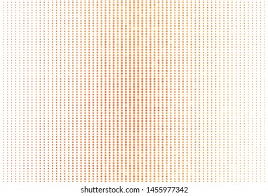 Light Orange vector pattern with spheres. Modern abstract illustration with colorful water drops. Pattern for beautiful websites.