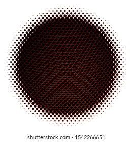 Light Orange vector pattern with spheres. Illustration with set of shining colorful abstract spheres. Pattern for business ads.