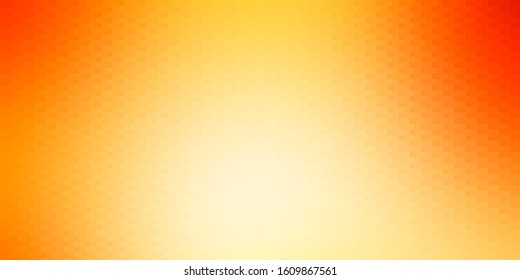 Light Orange vector pattern in square style. New abstract illustration with rectangular shapes. Best design for your ad, poster, banner.