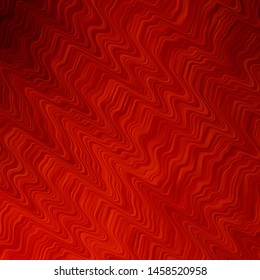 Light Orange vector pattern with wry lines. Colorful illustration with curved lines. Pattern for websites, landing pages.