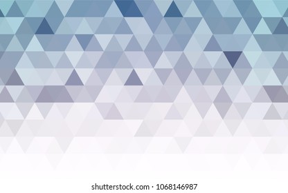 Light Orange vector polygon abstract pattern. A vague abstract illustration with gradient. The completely new template can be used for your brand book.