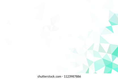 Light Orange vector polygon abstract background. Colorful illustration in abstract style with triangles. Pattern for a brand book's backdrop.