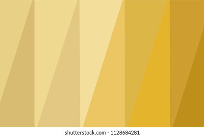 Light Orange vector polygon abstract layout. Glitter abstract illustration with an elegant design. A completely new design for your business.