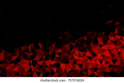 Light Orange vector polygon abstract background. Shining colored illustration in a brand-new style. The elegant pattern can be used as part of a brand book.