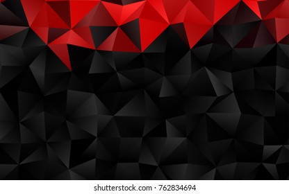 Light Orange vector polygon abstract template. Colorful abstract illustration with gradient. Brand-new style for your business design.