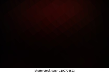 Light Orange vector polygonal background. Creative illustration in halftone style with gradient. The textured pattern can be used for background.