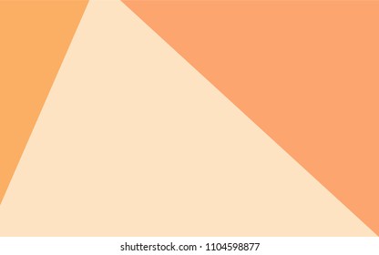 Light Orange vector polygonal background. Creative geometric illustration in Origami style with gradient. A completely new template for your business design.