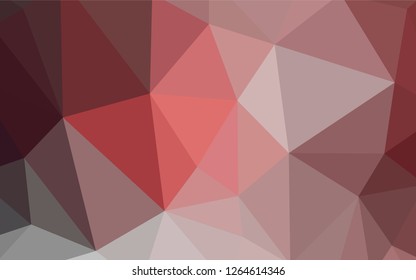 Light Orange vector polygonal background. Elegant bright polygonal illustration with gradient. A completely new design for your leaflet.