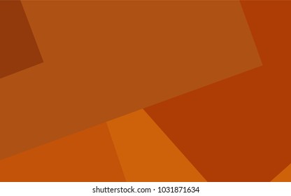 Light Orange vector polygonal illustration, which consist of rectangles. Rectangular pattern for your business design. Geometric background in Origami style with gradient. 