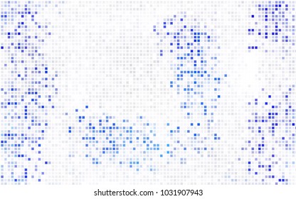 Light Orange vector polygonal illustration, which consist of rectangles. Rectangular pattern for your business design. Geometric background in Origami style with gradient. 