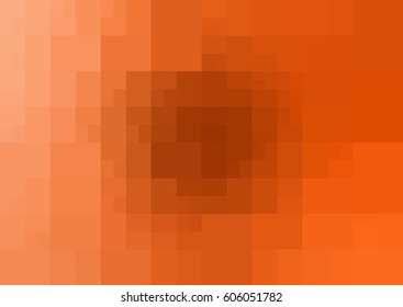 Light Orange vector polygonal illustration, which consist of rectangles. Rectangular design for your business. Creative geometric background in Origami style with gradient