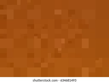 Light Orange vector polygonal illustration, which consist of rectangles. Rectangular design for your business. Creative geometric background in Origami style with gradient