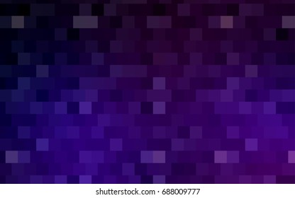 Light Orange vector polygonal illustration consisting of rectangles. Rectangular design for your business. Creative geometric background in origami style with gradient.