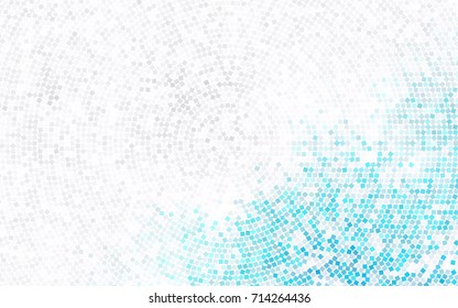 Light Orange vector polygonal illustration consisting of rectangles. Rectangular design for your business. Creative geometric background in origami style with gradient.