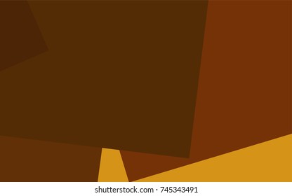 Light Orange vector polygonal illustration, which consist of rectangles. Rectangular pattern for your business design. Geometric background in Origami style with gradient. 