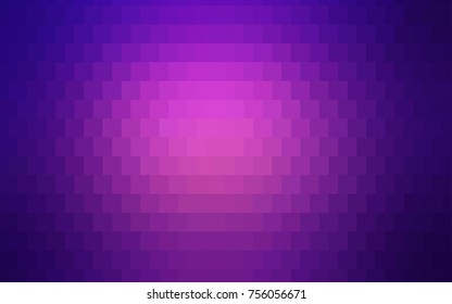 Light Orange vector polygonal illustration, which consist of rectangles. Rectangular pattern for your business design. Geometric background in Origami style with gradient. 