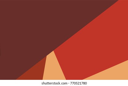 Light Orange vector polygonal illustration consisting of rectangles. Rectangular design for your business. Creative geometric background in origami style with gradient.