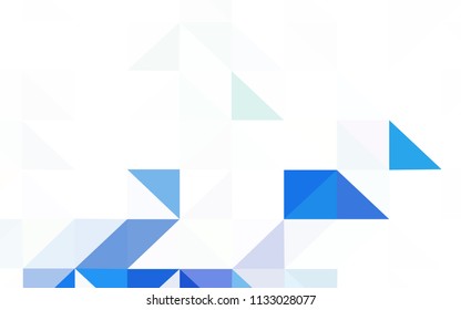 Light Orange vector polygonal pattern. A completely new color illustration in a polygonal style. Completely new template for your banner.