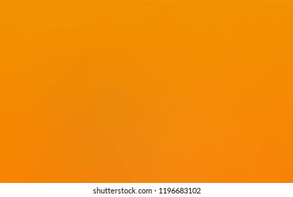 Light Orange vector polygonal template. A vague abstract illustration with gradient. Brand new design for your business.