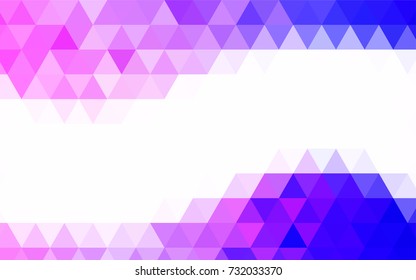 Light Orange vector polygonal template. Modern geometrical abstract illustration with gradient. Brand-new style for your business design.