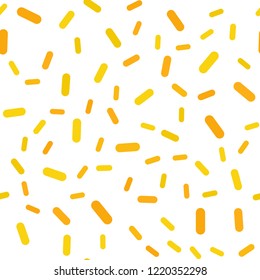 Light Orange vector seamless cover with stright stripes. Modern geometrical abstract illustration with Lines. Smart design for your business advert.