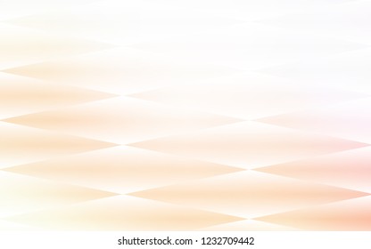 Light Orange vector seamless cover in polygonal style. Beautiful illustration with rectangles and squares. Pattern for design of window blinds, curtains.