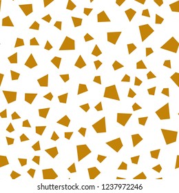 Light Orange vector seamless, isometric template with crystals, triangles. Triangles on abstract background with colorful gradient. Template for business cards, websites.