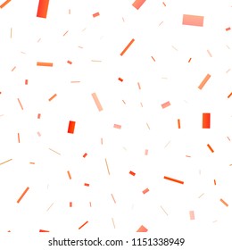 Light Orange vector seamless layout with lines, rectangles. Glitter abstract illustration with rectangular shapes. Modern template for your landing page.