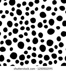 Light Orange vector seamless layout with circle spots. Blurred bubbles on abstract backdrop with colorful gradient. Trendy design for wallpaper, fabric makers.
