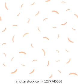 Light Orange vector seamless layout with wry lines. Geometric illustration in abstract style with gradient.  The best colorful design for your business.