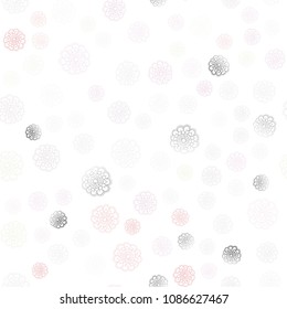 Light Orange vector seamless natural elegant background. Creative illustration in blurred style with flowers. Completely new template for your brand book.