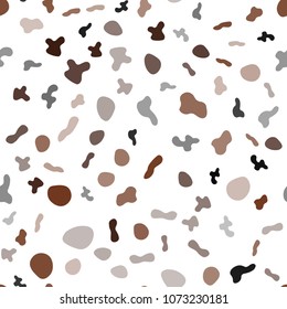 Light Orange vector seamless pattern with bent lines. Brand-new colored illustration in marble style with gradient. Brand-new design for your ads, poster, banner.