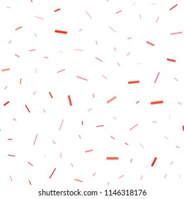 Light Orange vector seamless pattern with narrow lines. Modern geometrical abstract illustration with staves. Smart design for your business advert.