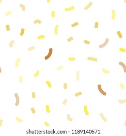 Light Orange vector seamless pattern with liquid shapes. Creative illustration in halftone marble style with gradient. Marble design for your web site.