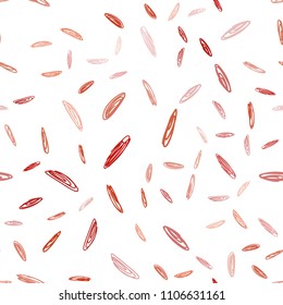 Light Orange vector seamless texture with disks. Blurred decorative design in abstract style with bubbles. Pattern can be used as texture of wallpapers.