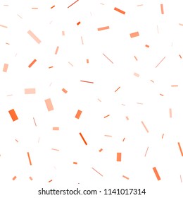 Light Orange vector seamless texture in rectangular style. Modern abstract illustration with colorful rectangles. Best design for your ad, poster, banner.