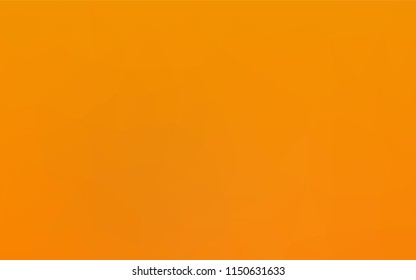 Light Orange vector shining hexagonal template. An elegant bright illustration with gradient. The textured pattern can be used for background.
