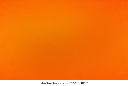 Light Orange vector shining hexagonal template. Brand new colored illustration in blurry style with gradient. The completely new template can be used for your brand book.