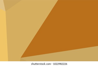 Light Orange vector shining triangular pattern. An elegant bright illustration with gradient. A new texture for your design.