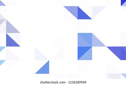 Light Orange vector shining triangular layout. Colorful illustration in polygonal style with gradient. A new texture for your web site.