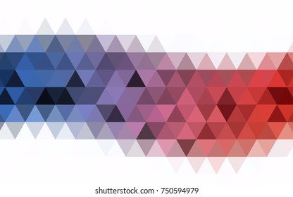 Light Orange vector shining triangular background. An elegant bright illustration with gradient. Triangular pattern for your business design.
