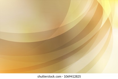 Light Orange vector template with abstract circles. Modern gradient abstract illustration with bandy lines. Marble design for your web site.