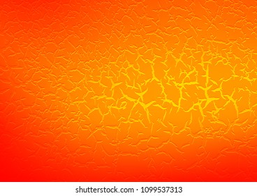 Light Orange vector template with abstract lines. A vague circumflex abstract illustration with gradient. Pattern for your business design.