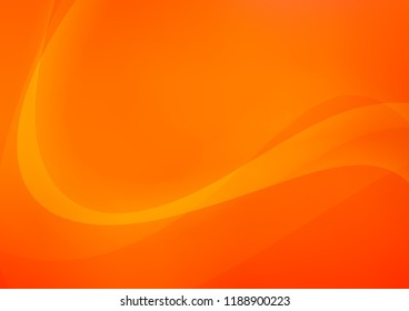 Light Orange vector template with abstract lines. Geometric illustration in marble style with gradient.  Brand new design for your ads, poster, banner.